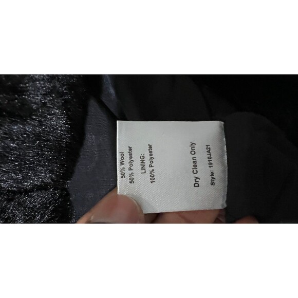 Choosy NWT Plus Size Vibrant Retro 90s Streetwear Wool Blend Teddy Bomber Jacket - Picture 10 of 10